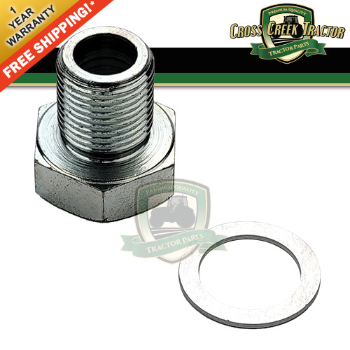 376501x1 oil pan plug with - oil,